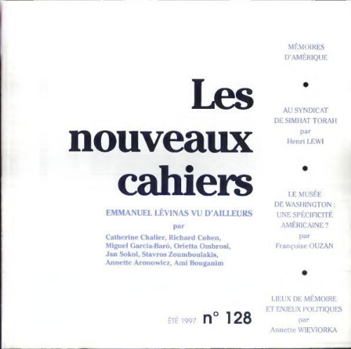 Les Nouveaux Cahiers N°128 (Eté 1997)